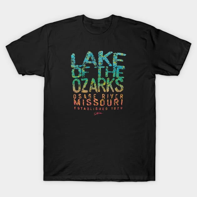 Lake of the Ozarks, Osage River, Missouri T-Shirt by jcombs